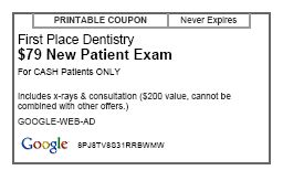New cash patient coupon